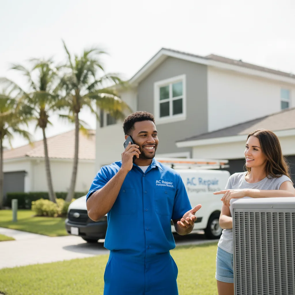 AC Repair Pompano Beach customer support in Lander